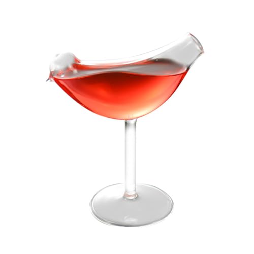 Vasos altos transparentes de diseño elegante y base estable para vino