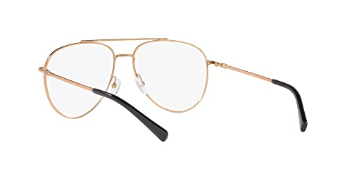 Image of Armani Exchange Unisex Ax1055 Aviator Prescription Eyewear Frames