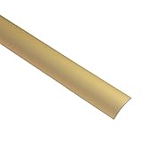 𝐒𝐏𝐄𝐙𝐈𝐅𝐈𝐊𝐀𝐓𝐈𝐎𝐍: Bodenschiene mit Breite: 3 cm - Länge: 100 cm (1 m) - Material: Metall - Aluminium rostfrei - Oberfläche: Aluminium eloxiert Messing Gold matt