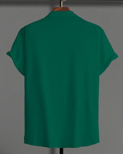 Image of Leriya Fashion Tshirt for Man | T Shirt for Mans | Mens TShirt's | Collarless T- Shirt for Mens | Half Sleeve Tshirt for Men (Available in Plus Sizes) Polycotton, Regular Fit