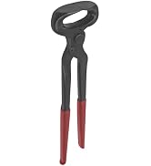 DrTail 12” Hoof Nipper Vinyl Handles – Premium Stainless Steel Farrier Tool for Horse Hoof Trimmi...