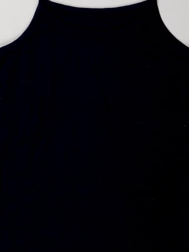 Image of KiddoPanti Girls 100% Cotton Rib Solid Camisole Tank Top Pack of 3