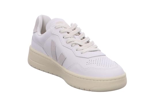 Image of Veja Women's V-90 O.T. Leather Sneakers