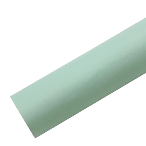 Kunstleder Selbstklebend Selbstklebendes Leder-Reparaturpflaster, Großes DIY-Vinyl-Reparaturpflaster-Set Für Sofas, Möbel, Autositze, Bürostühle(Mint green,19.7X54inch)