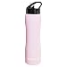 Insulated Stainless Steel Water Bottle By Hydracentials, 25 oz Large Capacity, 100% BPA Free, Vacuum Insulated, Reusable, Wide Mouth Design, Double Wall, Cool Metal Sports Bottle (Pink)