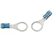 16-14G #4 Ring Terminal/Blue
