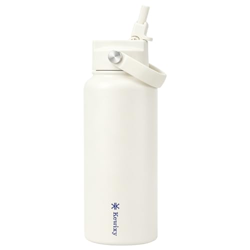 KEWIXY 32-Oz Insulated Stainless Steel Water Bottle w/ Straw and Handle (Various Color) 10.79 + Free Shipping + 40% Off Code RTCV4R7C - image 1