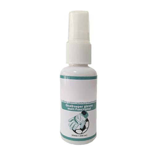 Spray para agarre de guantes de fútbol - Pegamento para equipos deportivos de 30 ml | Spray ligero potenciador de agarre para todo tipo de clima, para adultos jóvenes, portero de fútbol, ​​entrenamien