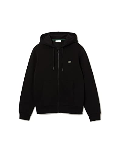 Lacoste Sweatshirt Classic Fit Homme , Noir, XL