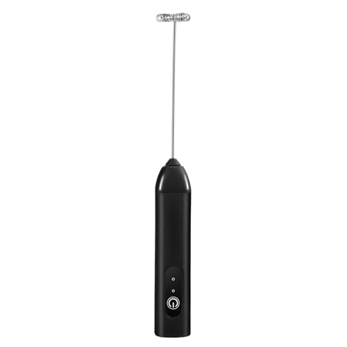 Espumador de leche eléctrico - Batidor mezclador, espumador de mano, recargable | Portátil café USB recarga leche chocolate huevos cocina comedor bar casa dispositivo producto set
