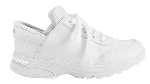 Image of ZEBA Women's Snow White Size 6.5 Hands Free Slip-On Walking Shoes