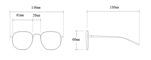 Square Retro Woman Sunglasses Fashion Street Shot Outdoor (Color : D, Size : 1)2