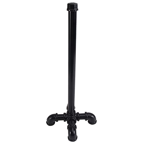 CIYODO 1pc Industrial Pipe Paper Roll Holder Napkin Tissue Dispenser Wall-Mounted Paper Towel Rack