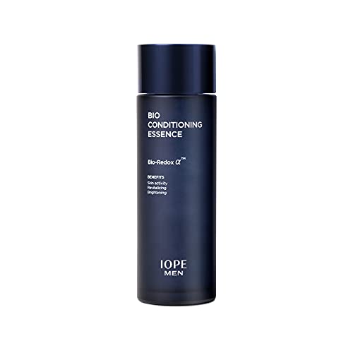 IOPE Moisturizing Serum for Men - Men Bio Essence Intensive Anti Aging, Skin Tightening and Soothing, 3 in 1 Skincare for Fine Lines, 4.90 FL.OZ.(145ml) by Amorepacific