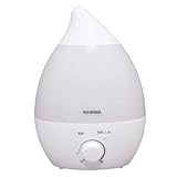 アイリスオーヤマ 加湿器 大容量 超音波式 加湿量 280ml タンク容量 2.8L 8畳 10時間連続加湿 アロマ対応 しずく型 卓上 デスク用 UHM-280S-W ホワイト