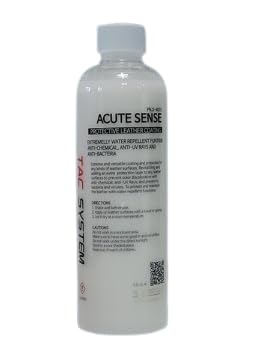 TAC SYSTEMAcute Sense 16.91 fl oz – Premium Protective Leather, Vinyl, and Plastic Coating | Revitalizes, Extends Life & Preserves Original Color of your car