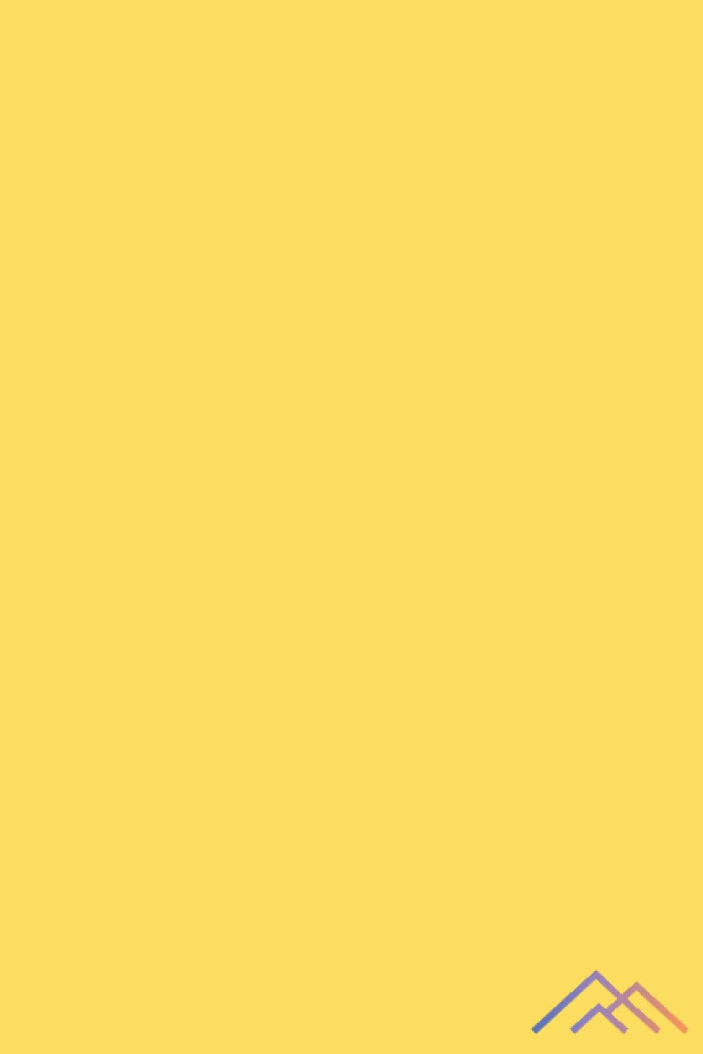 Yellow Blank Journal