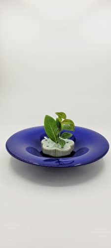 Clayflag - Flower Frog, Handmade Floral Arrangement Ceramic Holder, Eco-Friendly Frogs For Flower Arranging(2.76") (Green) #TOP5