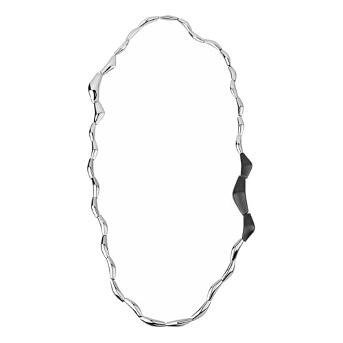 Breil Gioiello TJ1819 collezione FLOWING, COLLANE da DONNA in ACCIAIO, ALLUMINIO colore ARGENTO misura MEDIUM con SENZA PIETRE