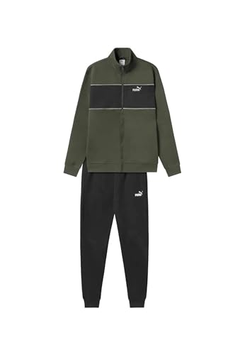 Tuta da uomo Puma 692159-70 di colore verde e nero