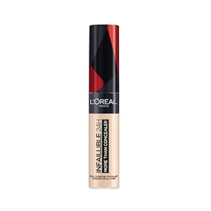 L’Oréal Paris Infaillible More Than Concealer voor het afdekken en opfrissen, voor een dekkende afwerking en blijft tot 16 uur zitten, kleur: 322 ivoor, 11 ml