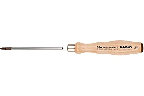 Felo Schraubendreher mit Holzgriff PZ 1 x 80 Cover