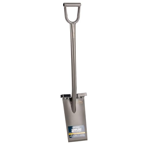Gemplers All Steel Spade Self-Sharpening Blade Two Removable Footpads 40.5 L