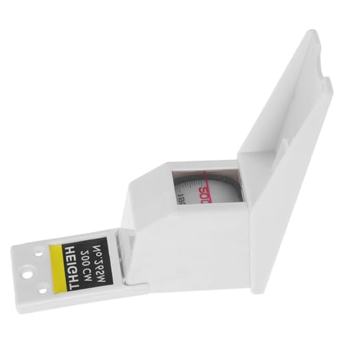RORPOIR Retractable Wall-Mounted Height Meter 2m Metal Measuring Tool for Boys and Girls Adults Precise Manual Measurement for Height