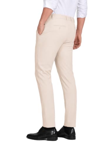 Image of Men's Slim Fit Formal Trousers | Office & Business Wear Pants For Men