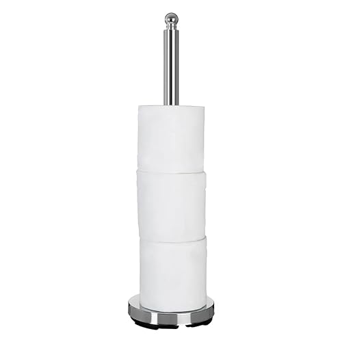 Premier Housewares Toilet Roll Storer - Chrome