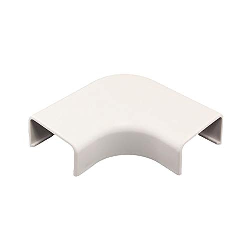 Construct Pro 5 Pack of Right Angle Raceway Adapters 1.38in (White)