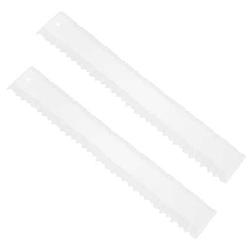 Règle pour déchirer le papier sans l'abîmer lot de 2 outils en acrylique transparent