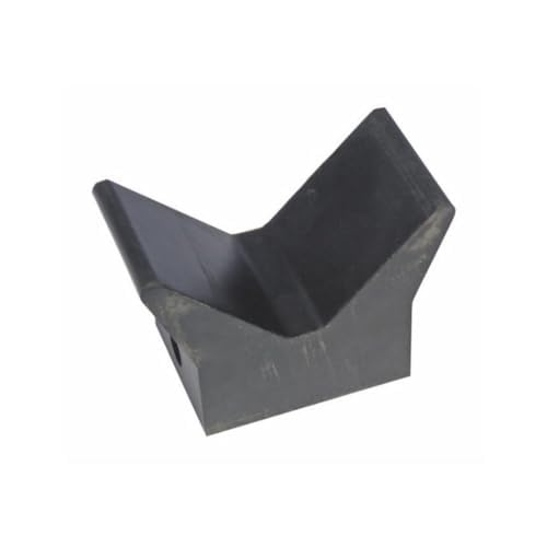 Naomar Tope de Proa para Remolque de Barco, Goma y Plástico, Reduce Fricción y Desgaste del Casco, Rodillo de Caucho para Remolque Náutico (Pequeño)