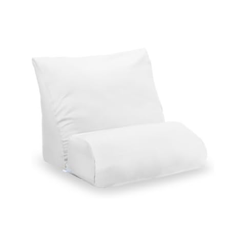 Contour Flip Pillowcase Pillow Cover Protector, White - Standard (20 inch Width) Cover
