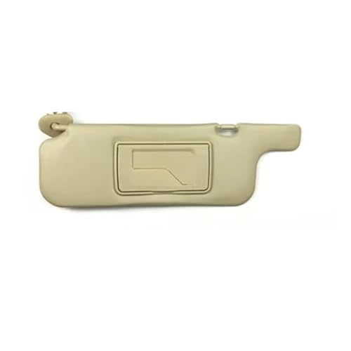 XEDLAMP For Toyota, for Corolla, 2003-2012 Beige Ar Parasol Interior Parasol Delantero Parabrisas Parasol Antideslumbrante Parasol del Lado del Conductor(Black Left Side)