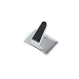 エーモン(amon) ステンレス配線止め金具 シルバー (コードステッカー ケーブルホルダー クリップ フック) 19.5×13.5mm 30個入 3423