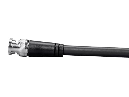Monoprice Hd-Sdi Rg6 Bnc Cable - 50 Feet - Black | For Use In Hd-Serial Digital Video Transfer, Mobile Apps, Hdtv Upgrades, Broadband Facilities - Viper Series #TOP2