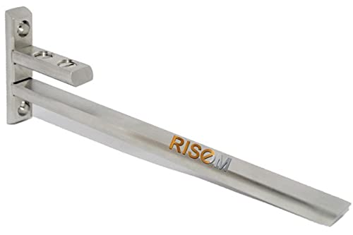 See full amazon price history chart for RiseOm F Bracket/F Type Shelf Support for Glass or Plyboard Made of Steel (10, 6inch (L) X 12 mm Glass) RiseOm F Bracket/F Type Shelf Support for Glass or Plyboard Made of Steel (10, 6inch (L) X 12 mm Glass) (B095N4X7HM) Amazon Price History, Amazon Price Tracker