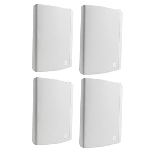 Definitive Technology Dymension AW-550 All-Weather Outdoor Speaker Bundle (White, 2 Pairs) – 5.25