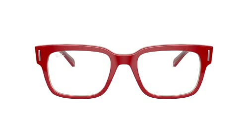 Image of Ray-Ban Men Clear Lens Square Frames - 0RX5388