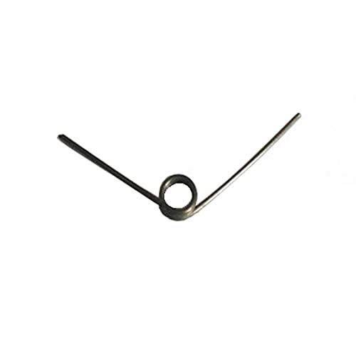 BULINO Stainless Steel Torsion Springs,10 Pcs Small Steel Adjustable Torsion Coil Spring 1mm Wire Diameter Out Diameter 7mm Length 45-90mm, 1x7x70mm (Color : As Show, Size : 1x7x55mm)