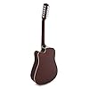 Dreadnought Cutaway 12 String Electro Acoustic Guitar by Gear4music #5