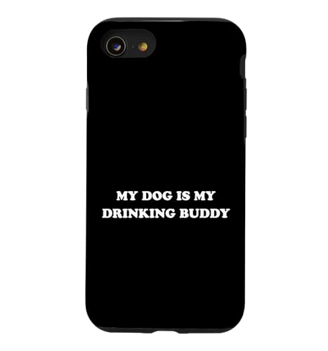 Dog Drinking Buddy �X�}�z�P�[�X iPhone SE (2020) / 7 / 8 �p