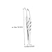 EPIGEIST 2pcs Industrial Grade Tweezers Eyelid Care Forceps Massage Expressor Feature