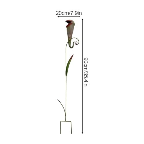 Piquets de jardin en métal résistante aux intempéries pour parc