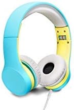 Headphones For Children With Reduced Volume and Detachable Cable for Boys and Girls teal