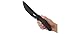 CRKT Humdinger Fixed Blade Knife with Sheath: Heavy Duty Carbon Steel for Hunting or Camping, Big Bellied for Skinning, and Textured Nylon Handle K110KKP