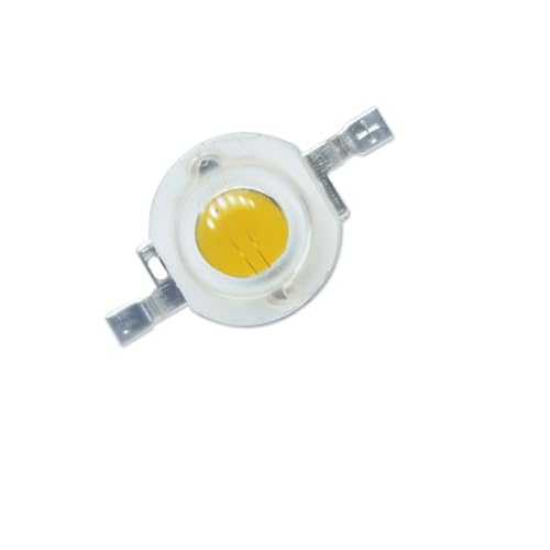 1W 3W 5W High Power LED Chip Lamp Bulbs SMD COB Diodes Warm Cold White Red Green Blue Yellow 440 660nm RGB Beads(Warm White 3000