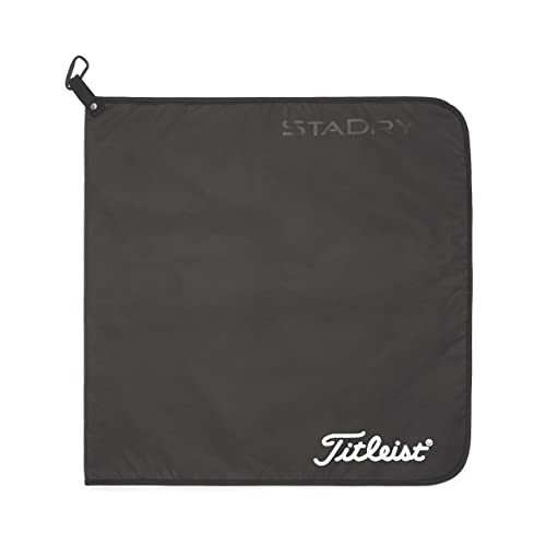 Titleist Black Towel, Black, 20x20 - image 1