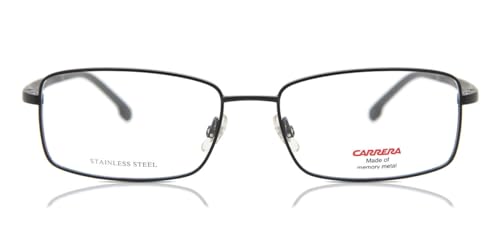 Carrera 8855 003/18 lunettes de vue hommes en métal noir mat taille 56